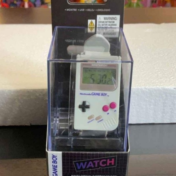 Nintendo Gameboy Watch Paladone Official Super Mario Alarm Sound - Picture 3 of 7